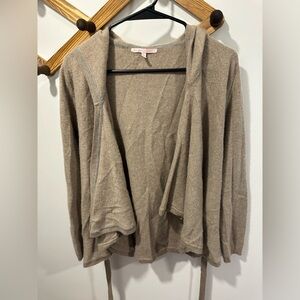 VICTORIA SECRET 100% CASHMERE WRAP TOP CARDIGAN - 
M/L
